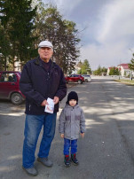 Акция раздача листовок."Пять главных сражений ВОВ" Акция раздача листовок."Пять главных сражений ВОВ".